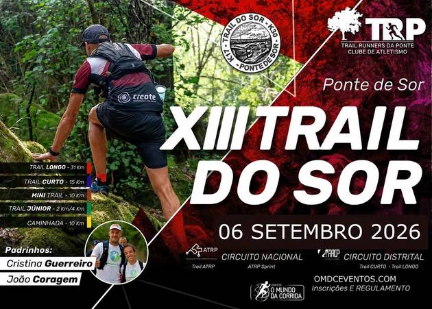 Capa do evento  XIII TRAIL DO SOR