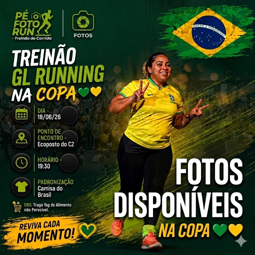 Copertura dell'evento TREINÃO GL RUNNING NA COPA
