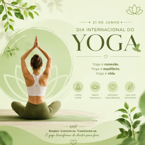 Capa do evento AULÃO DE YOGA