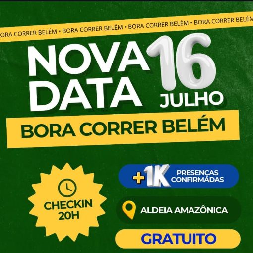 Event cover BORA CORRER BELEM