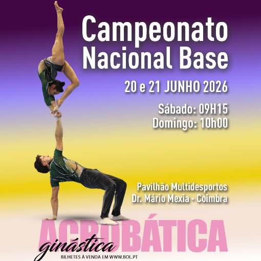 Capa do evento Acrobática | Campeonato Nacional Base
