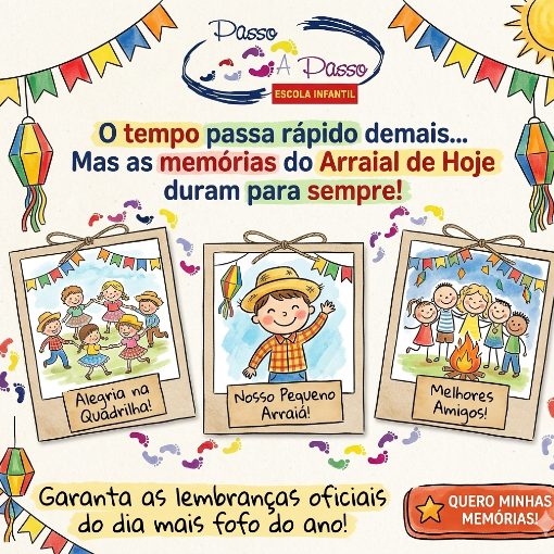 Capa do evento Arraiá Passo a Passo 2026