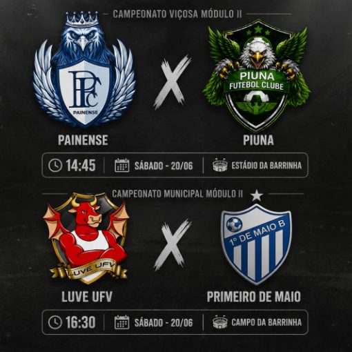 Copertura dell'evento Campeonato Municipal do Módulo II - Barrinha