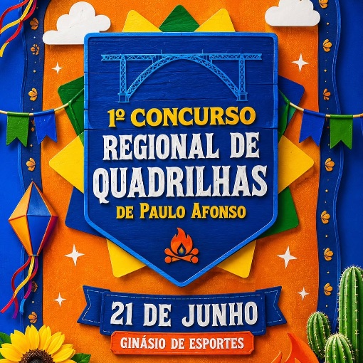 Capa do evento 1º CONCURSO REGIONAL DE QUADRILHAS