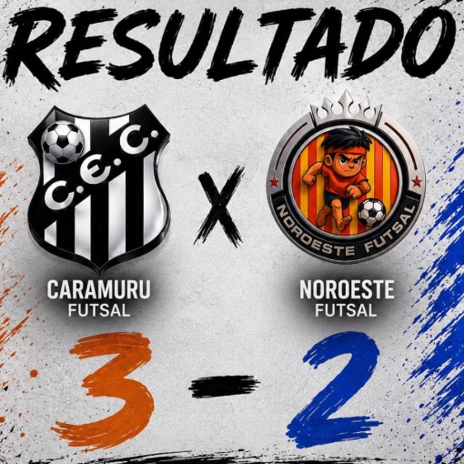 Event cover 20/06 CARAMURU X NOROESTE FUTSAL - PARANAENSE SÉRIE BRONZE