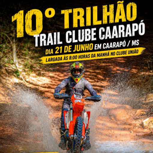 Event cover 10º Trilhão Trail Clube Caarapó