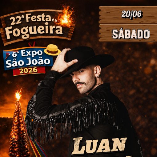 Event cover LUAN PEREIRA - FOGUEIRA (SÁBADO /20) São João-PR