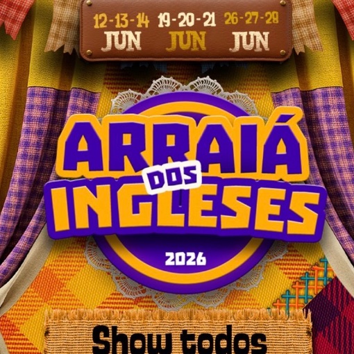 Event cover ARRAIA DOS INGLESES - 21 DE JUNHO
