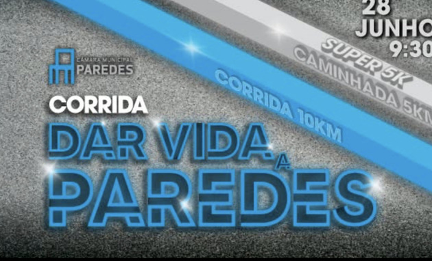 Event cover Corrida Dar Vida a Paredes 2026