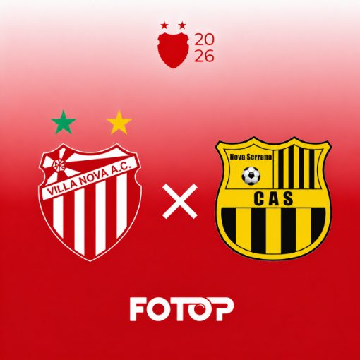 Capa do evento Villa Nova x Serranense - Sub 17