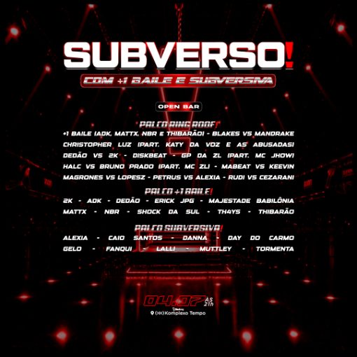 Event cover Subverso Roof! 4/7