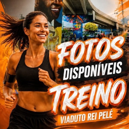 Event cover TREINO VIADUTO REI PELÉ SEGUNDA FEIRA 22/06/2026