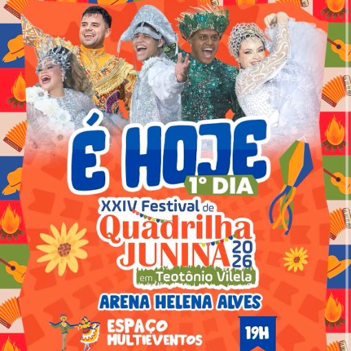 Capa do evento CONCURSO DE QUADRLIHAS DE TEOTONIO VILELA
