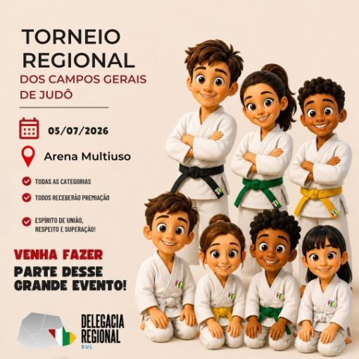 Portada del evento Torneio Regional dos Campos Gerais de Judô