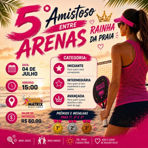 Event cover 5º Amistoso entre Arenas na Smash