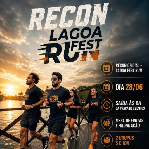 Event cover RECON 1º LAGOA FEST RUN ARARUAMA 
