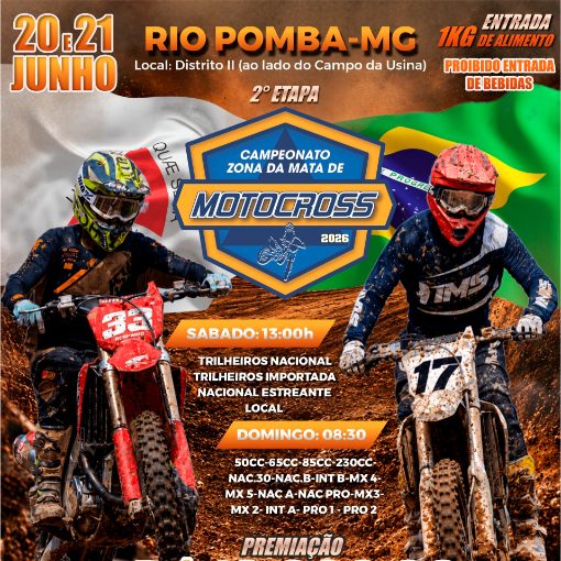 Event cover II Etapa da Copa Zona da Mata de Motocross