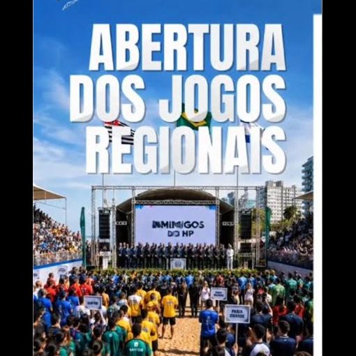 Event cover Abertura dos Jogos regionais Praia Grande 