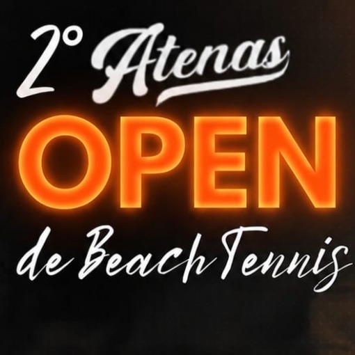 Event cover 2° Atenas open de beach tennis