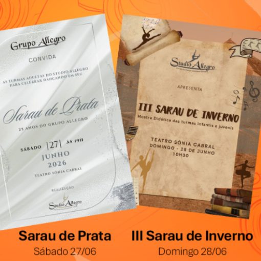 Event cover Sarau de Prata/ Inverno - Grupo Allegro