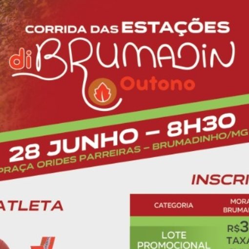Event cover Corrida das Estações Brumadinho - Etapa Outono