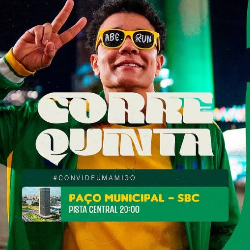 Event cover ABC RUN CLUBE PAÇO MUNICIPAL SBC 25.06