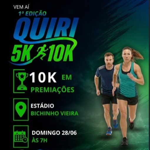 Event cover 1ª Edição do Quiri 5k e 10 k