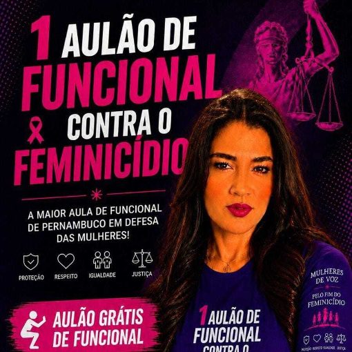 Copertura dell'evento FUNCIONAL CONTRA O FEMINICÍDIO 