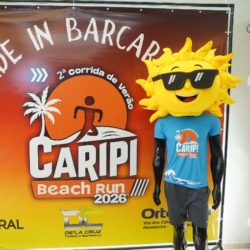Event cover ENTREGA DE KIT - 2° CORRIDA DE VERÃO CARIPI BEACH RUN
