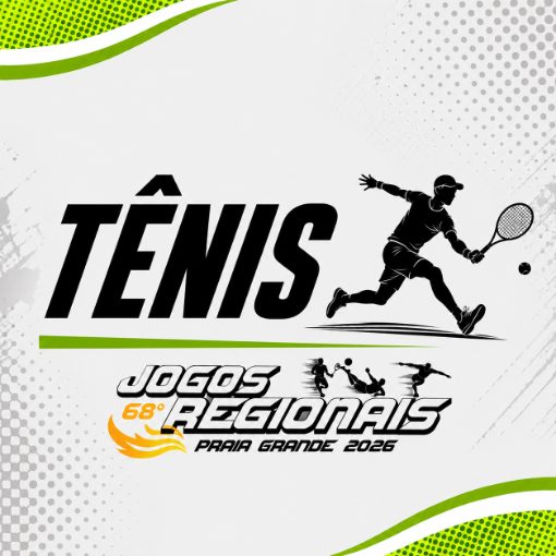 Event cover Tênis - Jogos Regionais de Praia Grande - | 24 - 28 |