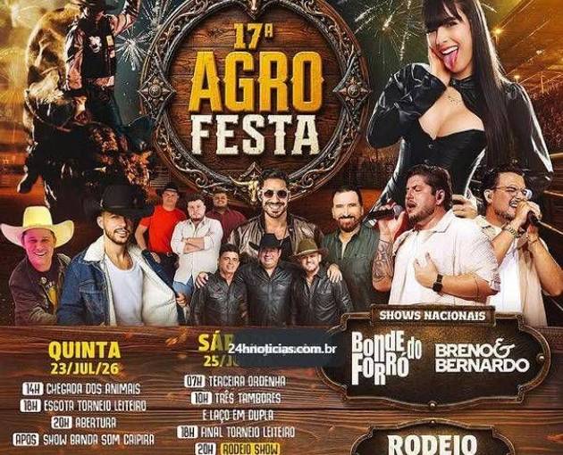 Event cover CAVALGADA 17ª AGRO FESTA ACIOLI - JOÃO NEIVA/ES