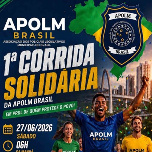 Copertura dell'evento Corrida Solidária da APOLM