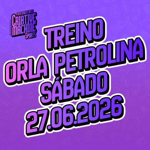 Event cover TREINO ORLA DE PETROLINA - SÁBADO