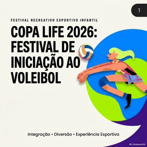 Event cover Copa Life: Festival de Iniciação ao Voleibol