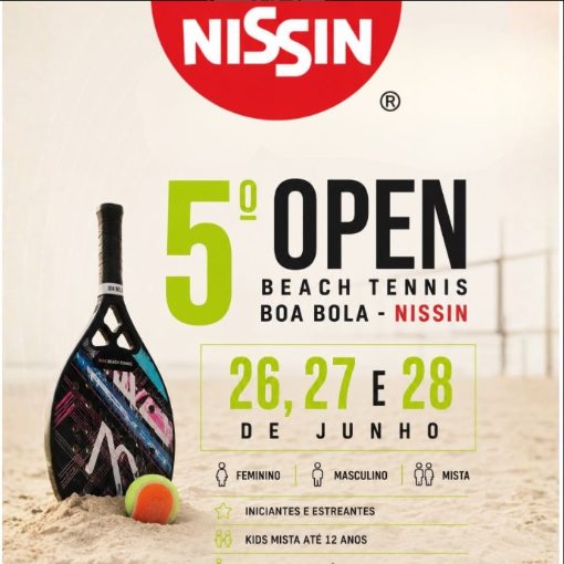Capa do evento 5 Open Nissin Beach Tennis