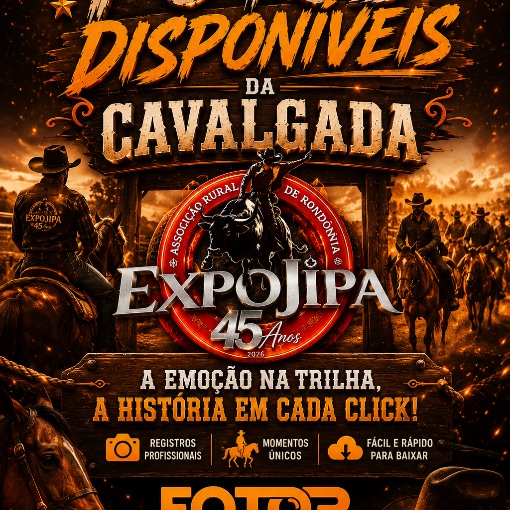 Event cover 45º CAVALGADA EXPOJIPA 2026