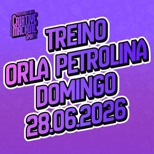 Event cover TREINO ORLA DE PETROLINA - DOMINGO