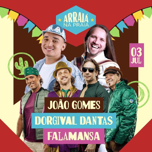 Event cover João Gomes + Dorgival Dantas + Falamansa
