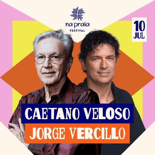Event cover Caetano Veloso + Jorge Vercillo