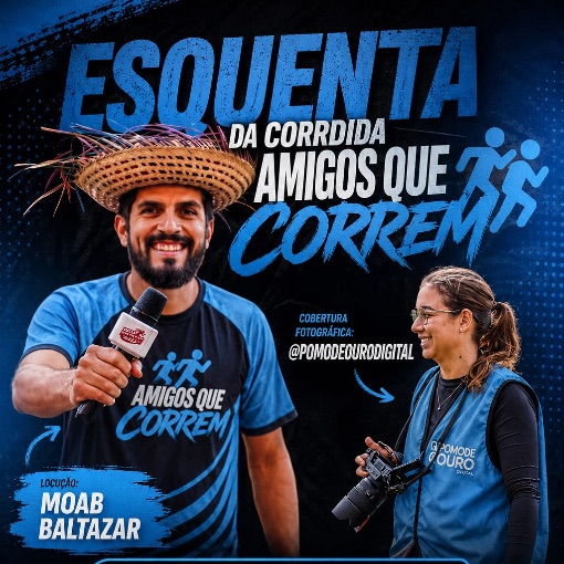 Copertura dell'evento Esquenta - Amigos que correm 