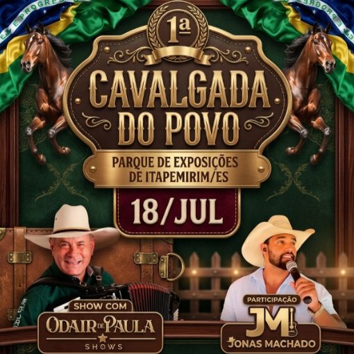 Event cover 1ª CAVALGADA DO POVO - ITAPEMIRIM/ES