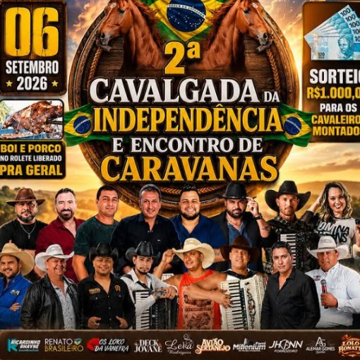 Event cover 2ª CAVALGADA DA INDEPENDÊNCIA - PIERAZZO CLUBE