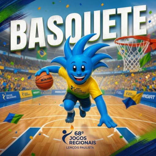 Capa do evento Basquete - | 5 a 11 | - Jogos Regionais de Lençois Paulista