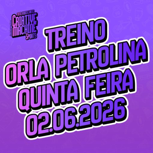 Event cover TREINO ORLA PETROLINA - QUINTA FEIRA