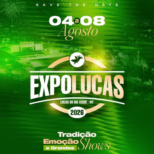 Event cover 08/08 (sábado) EXPO LUCAS 2026 