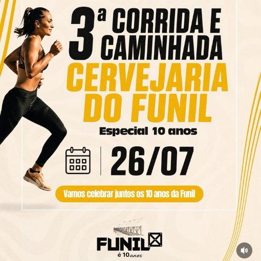 Event cover 3ª Corrida e Caminhada Cervejaria do Funil