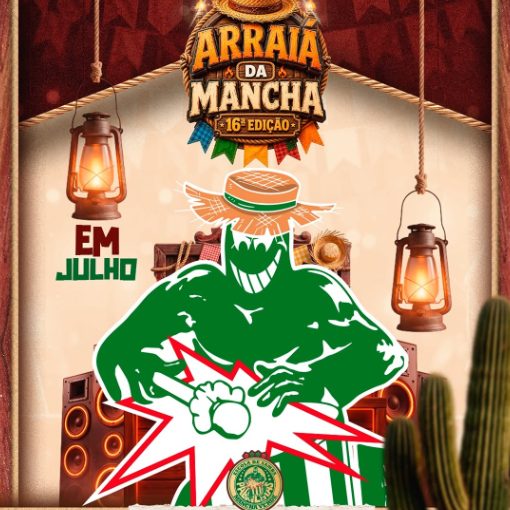 Event cover Arraiá da Mancha 16° Edição - 04/07