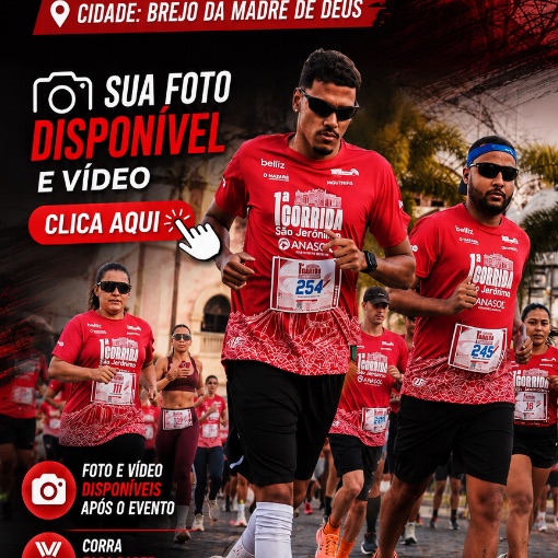 Event cover 1 corrida São Jerônimo 
