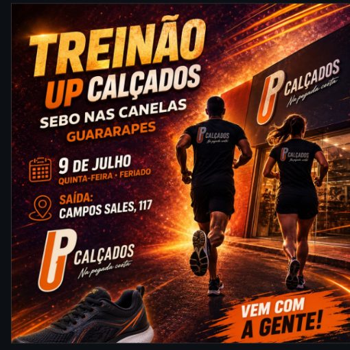 Copertura dell'evento TREINÃO UP CALÇADOS