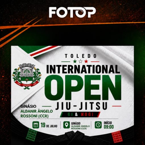 Event cover Toledo Internacional Open de Jiu-Jitsu Gi e No Gi